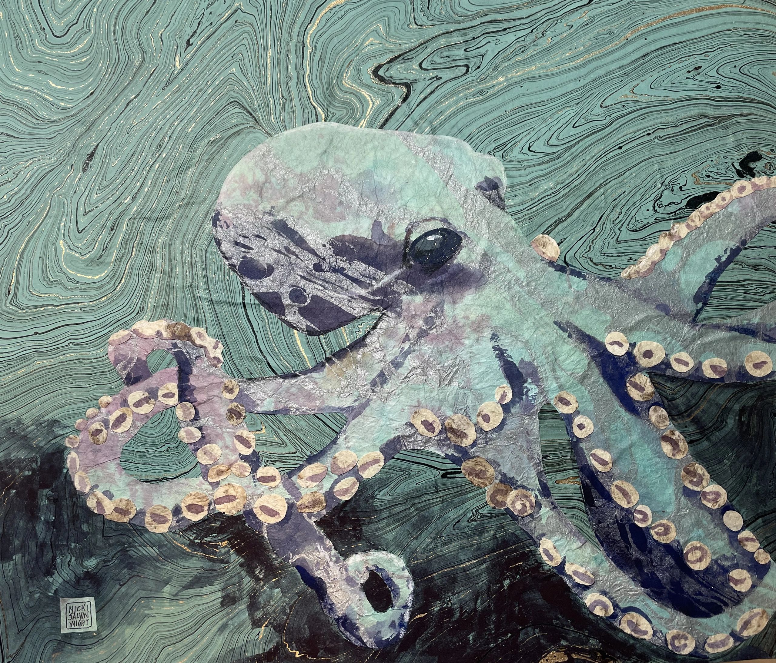 Octopus Collage